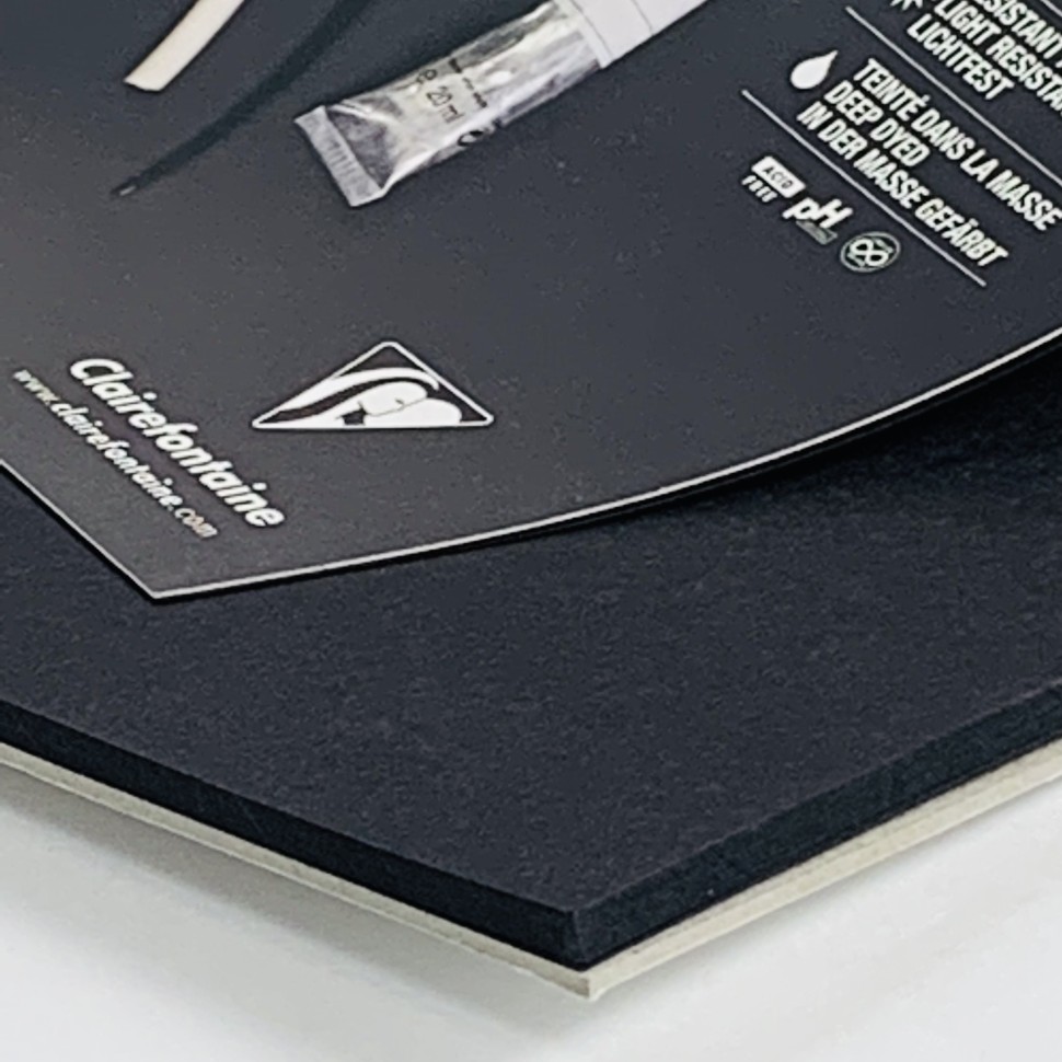 Склейка д/пастелі А3 Carb’On, 20 арк. (120 г/м2), чорний папір, 975040C Clairefontaine 2