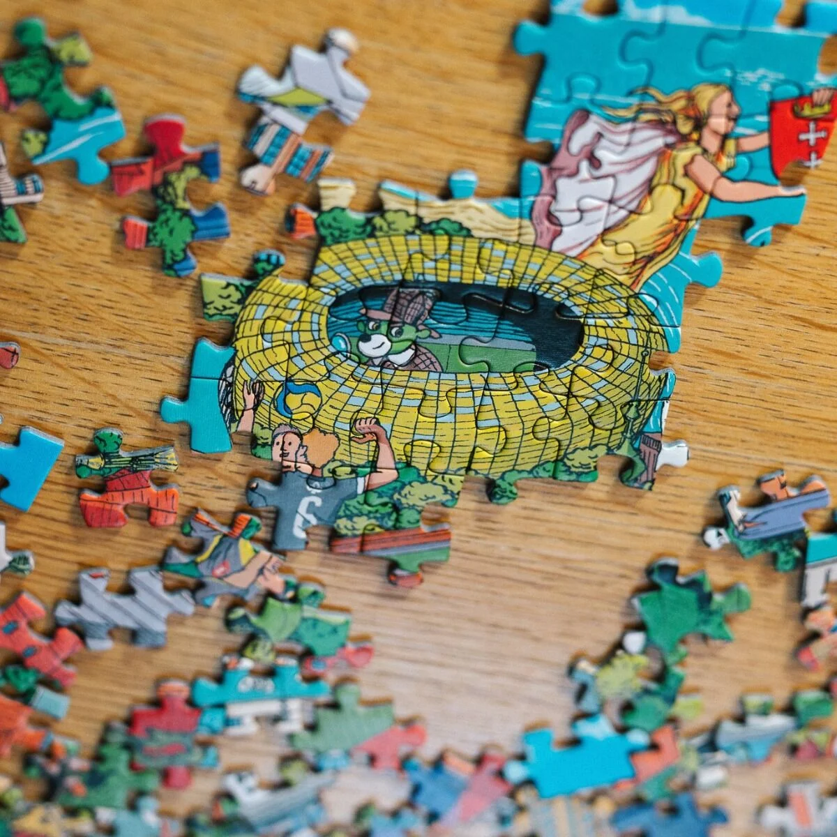 Пазлы "1000" - 40th anniversary Три-Сити, Trefl, 10924 3