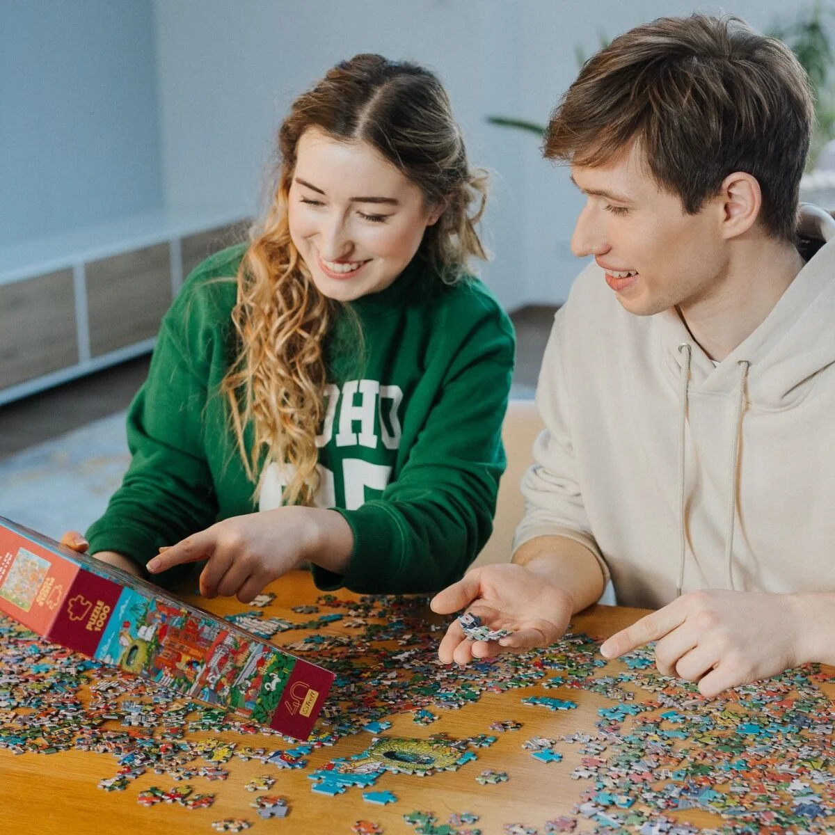 Пазлы "1000" - 40th anniversary Три-Сити, Trefl, 10924 7