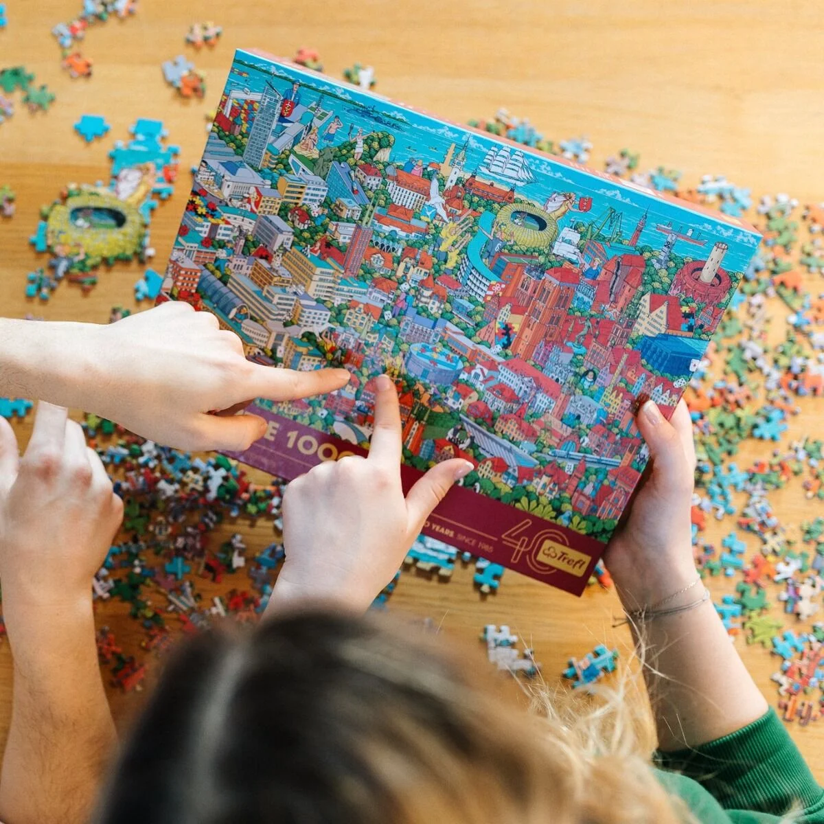 Пазлы "1000" - 40th anniversary Три-Сити, Trefl, 10924 6