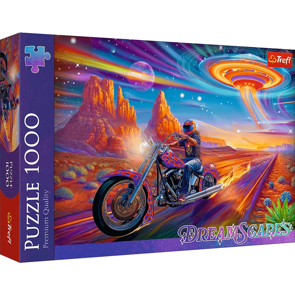 Пазли "1000" - Дика їзда, Trefl, 10930