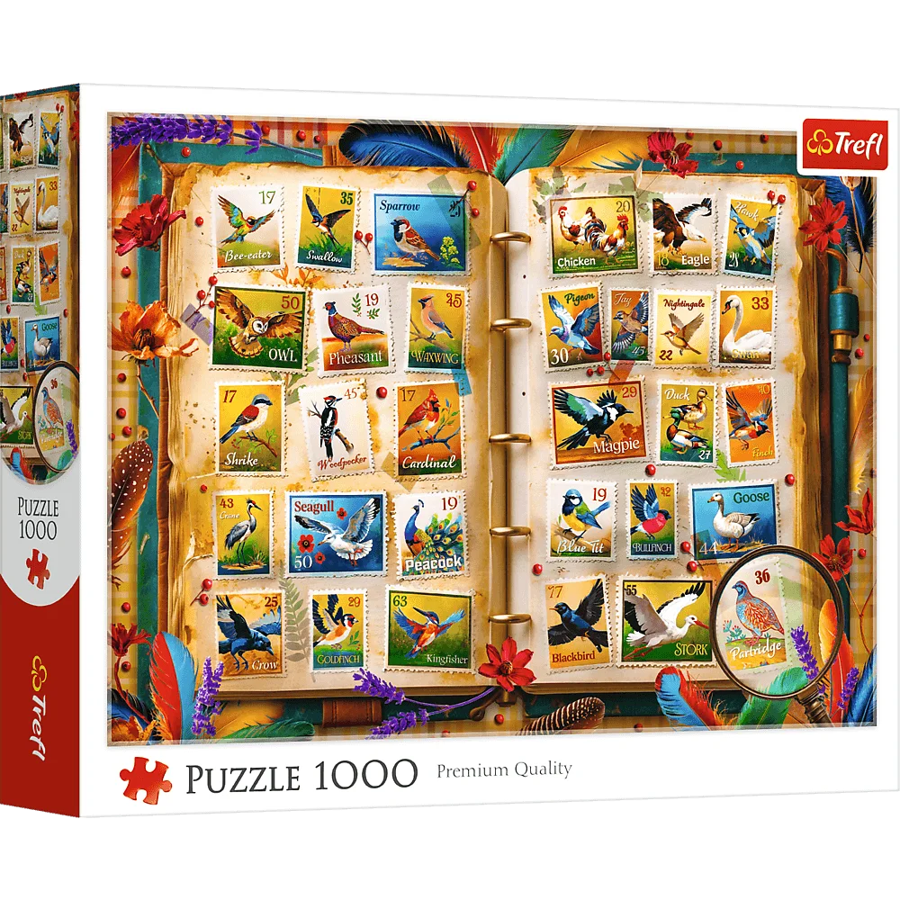 Пазли "1000" - Колекція марок, Trefl, 10979