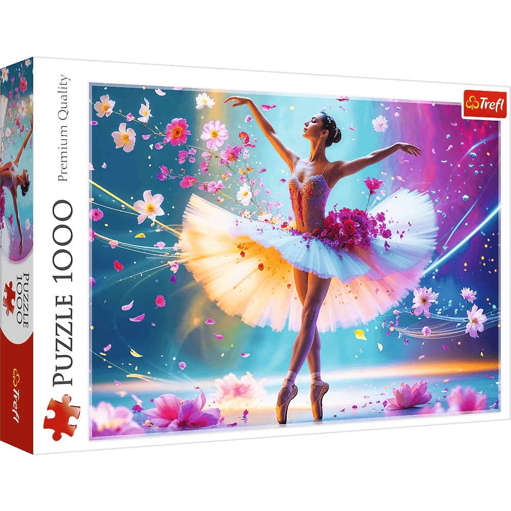 Пазли "1000" - Танцююча балерина, Trefl, 10954