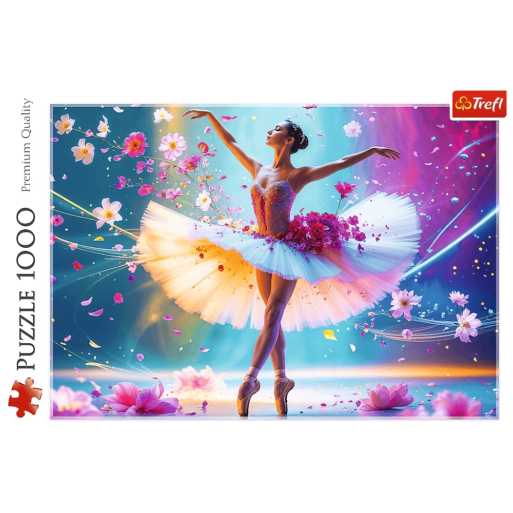 Пазли "1000" - Танцююча балерина, Trefl, 10954 1