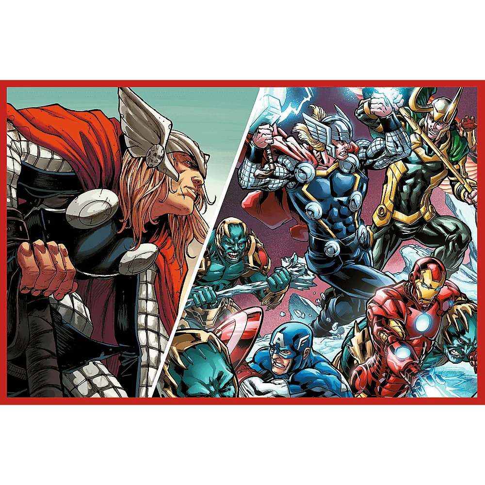 Пазли "2x200" - The Avengers Захисники світу, Trefl, 13318 3