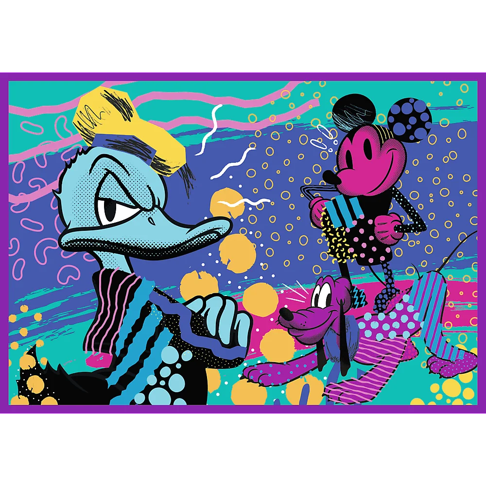 Пазлы "4x250" - Mickey&friends Серия приключений Микки, Trefl, 13308 2