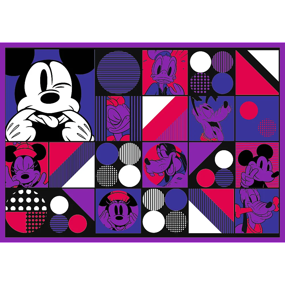 Пазлы "4x250" - Mickey&friends Серия приключений Микки, Trefl, 13308 4