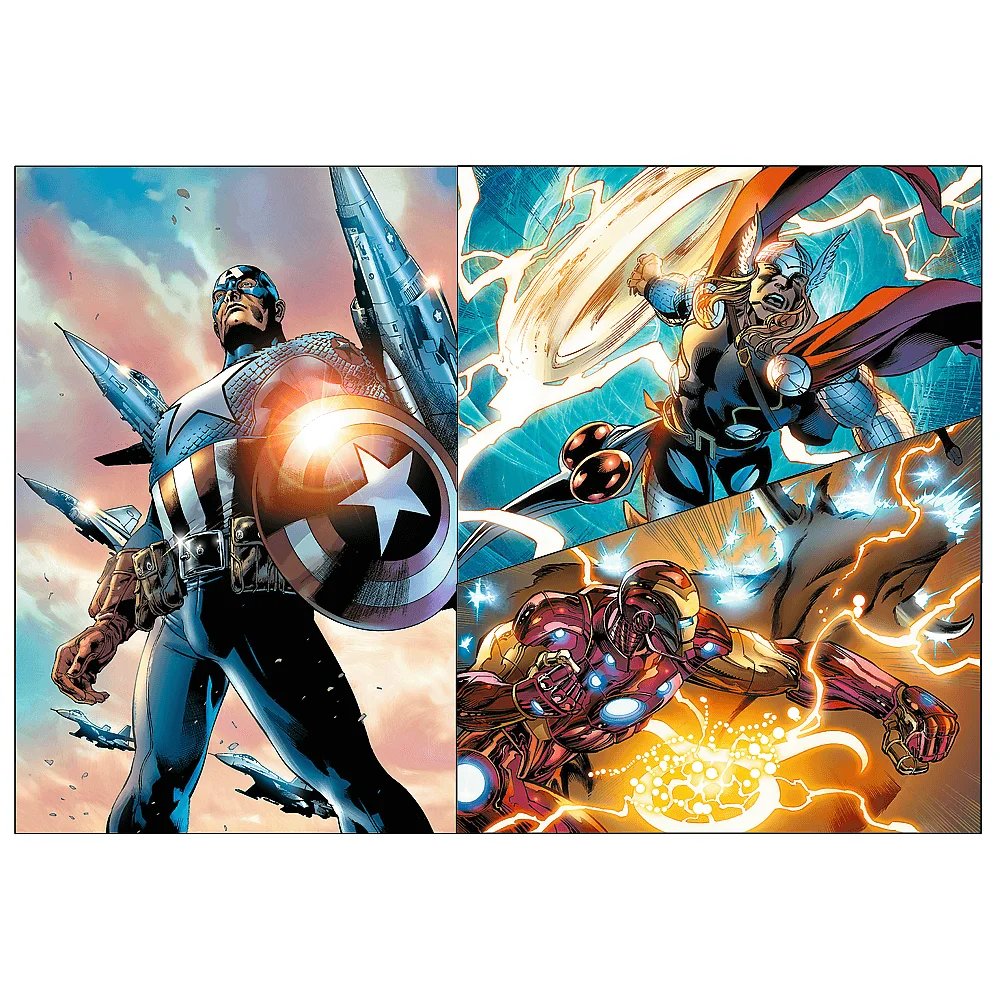 Пазли "4x250" - The Avengers Героїчні дні, Trefl, 13309 4