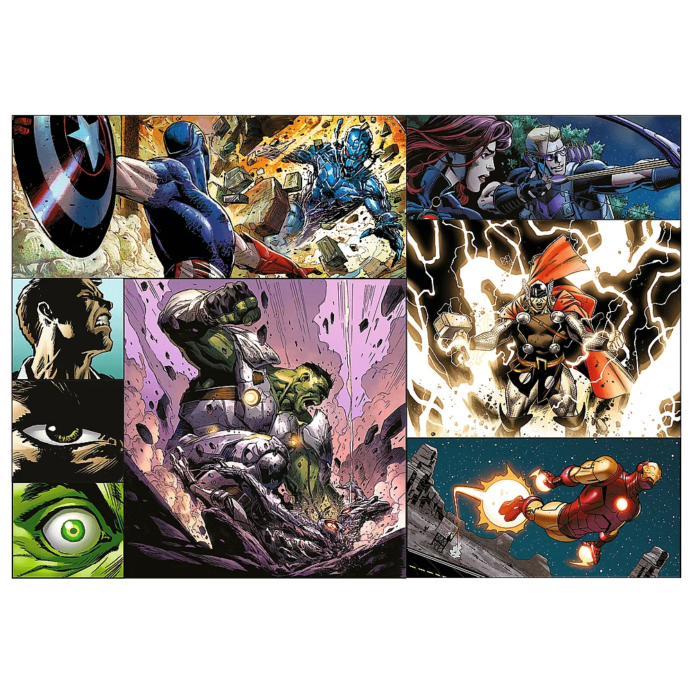 Пазли "4x250" - The Avengers Героїчні дні, Trefl, 13309 5