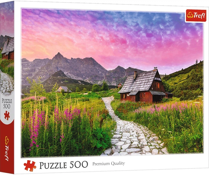 Пазли "500" - Гасеніцове плато , Татри, Польща,Trefl, 37555