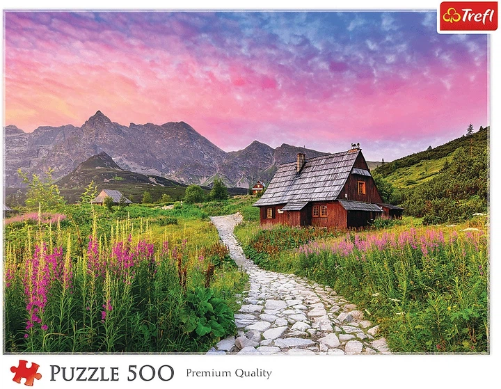 Пазли "500" - Гасеніцове плато , Татри, Польща,Trefl, 37555 1