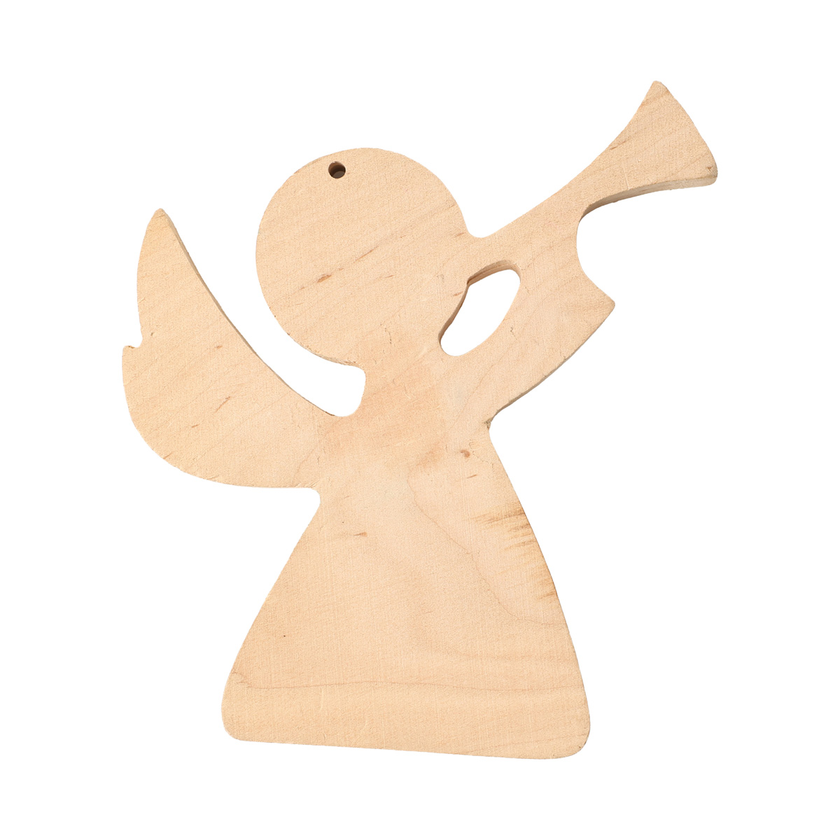Заготівка дерев’яна декупажна "Янгол", 0138