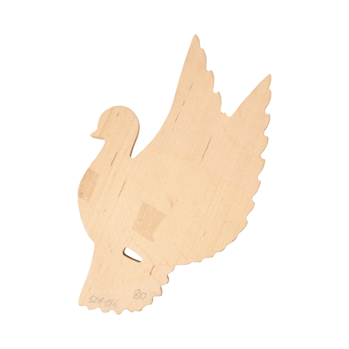 Заготівка дерев’яна декупажна "Голуб", 0136