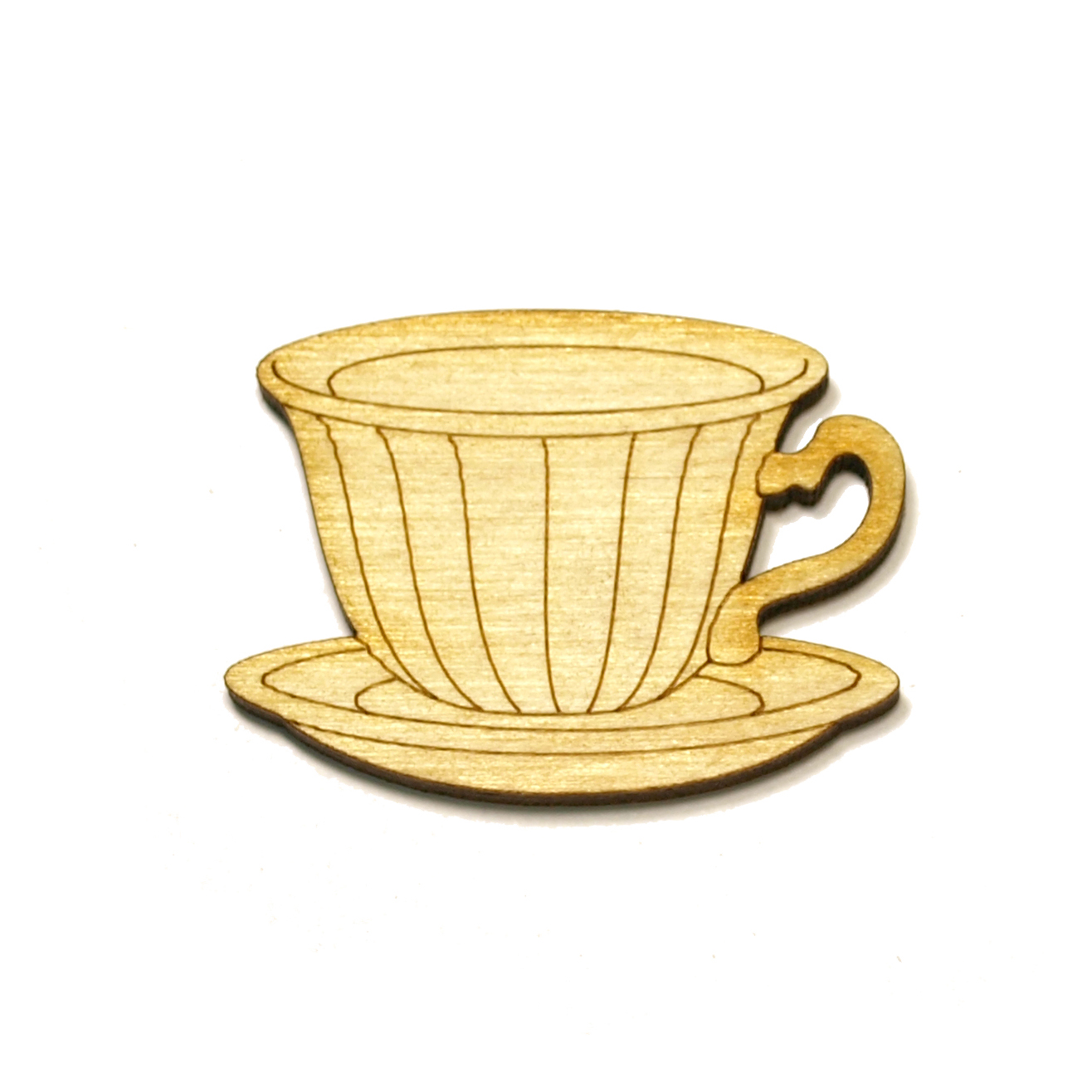 Заготівка дерев’яна Чашка з блюдцем, в асортименті, 127(1-3) 1