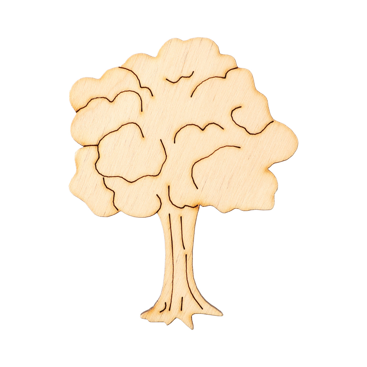 Заготівка дерев’яна "Альпійське село, дерево-4", R092