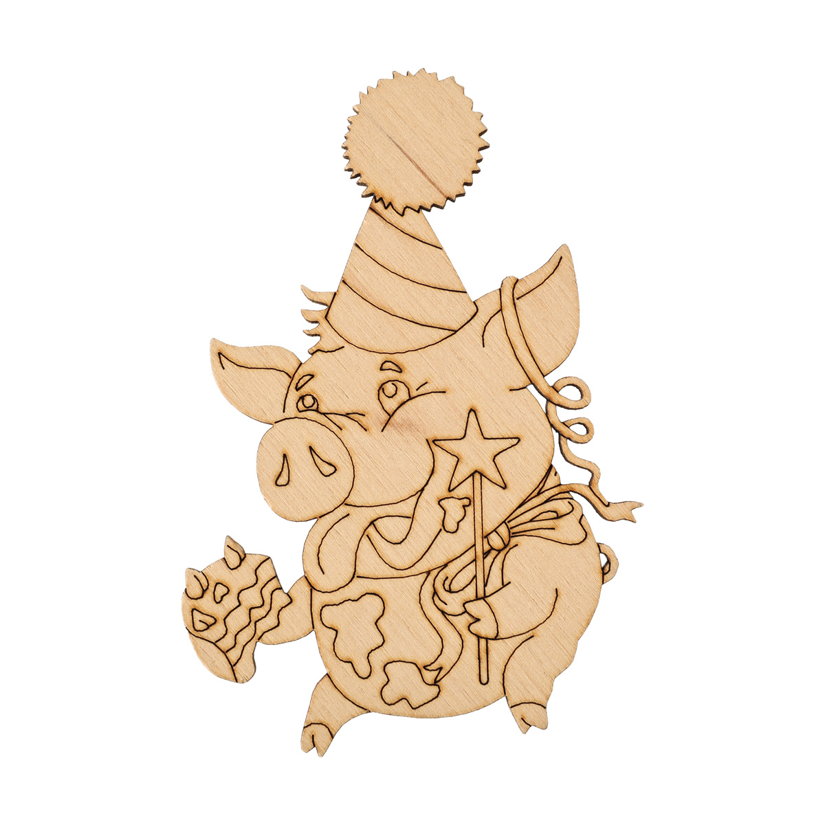 Заготівка дерев’яна "Ось воно - щастя", NY251