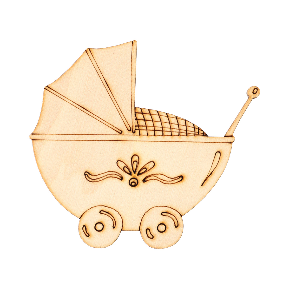 Заготівка дерев’яна "Коляска - 1", DP045