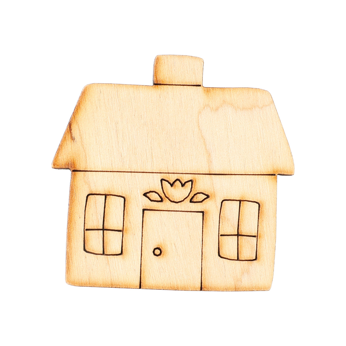 Заготівка дерев’яна "Альпійське село, будинок-1", R083