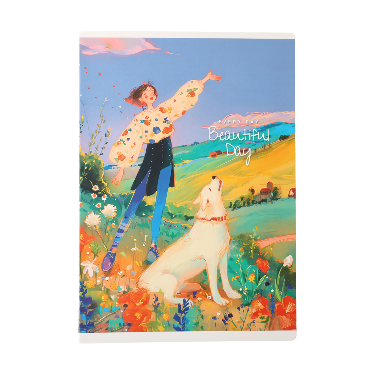 Зошит А4 40 арк. "Student" кл., білий блок, 70г/м2, картон, мат. ламінація (8388) 4