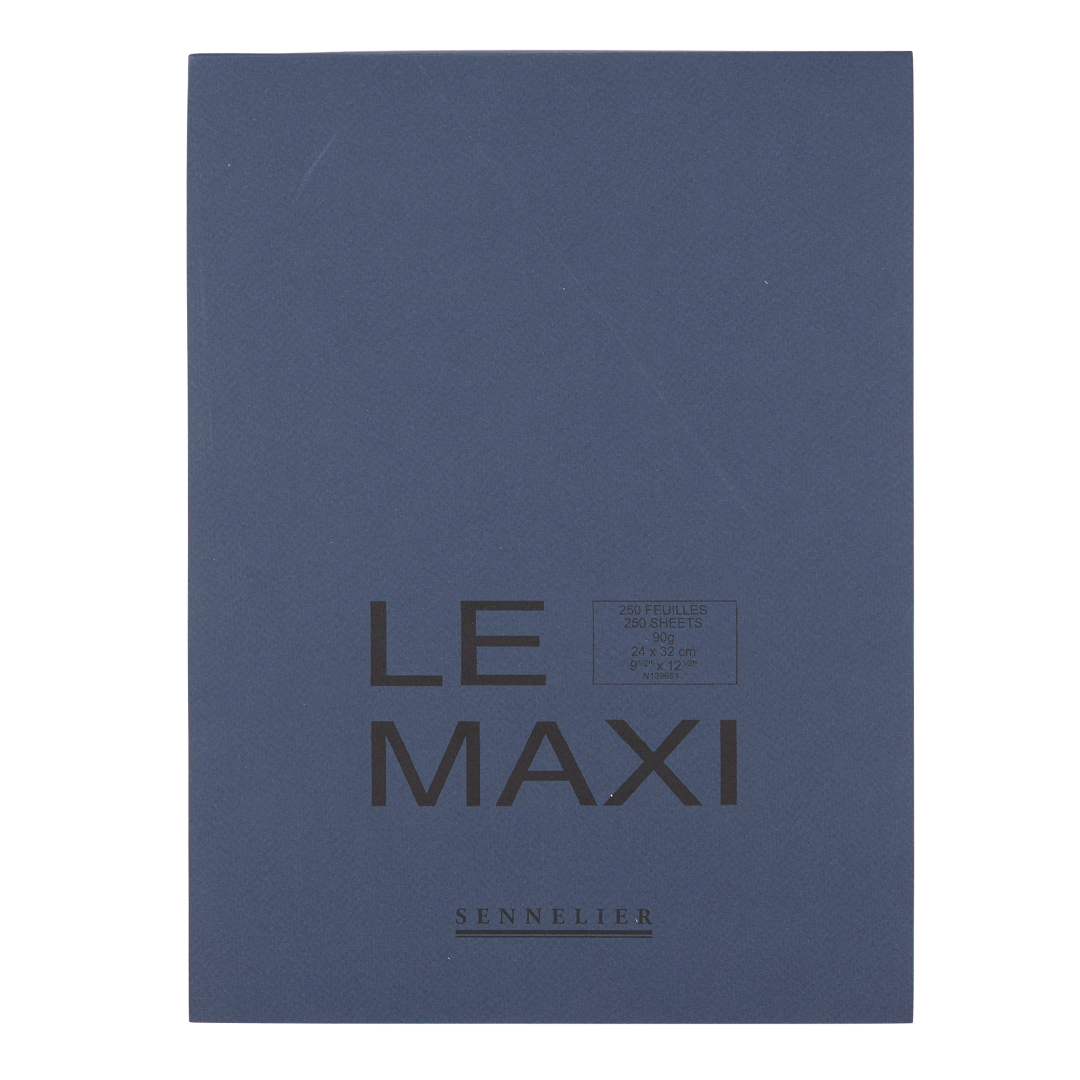 Блокнот склейка для эскизов Sennelier, Le Maxi, 250 листов, 70 г/м, 24*32 см, N139651