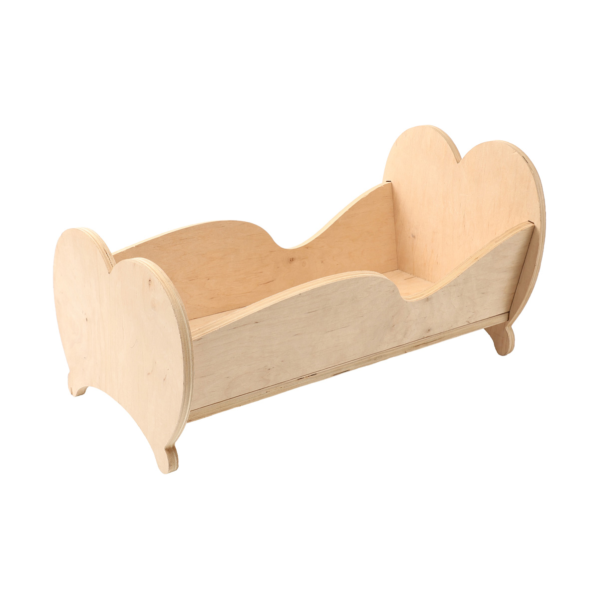 Заготівка дерев’яна Ліжечко велике, 0360