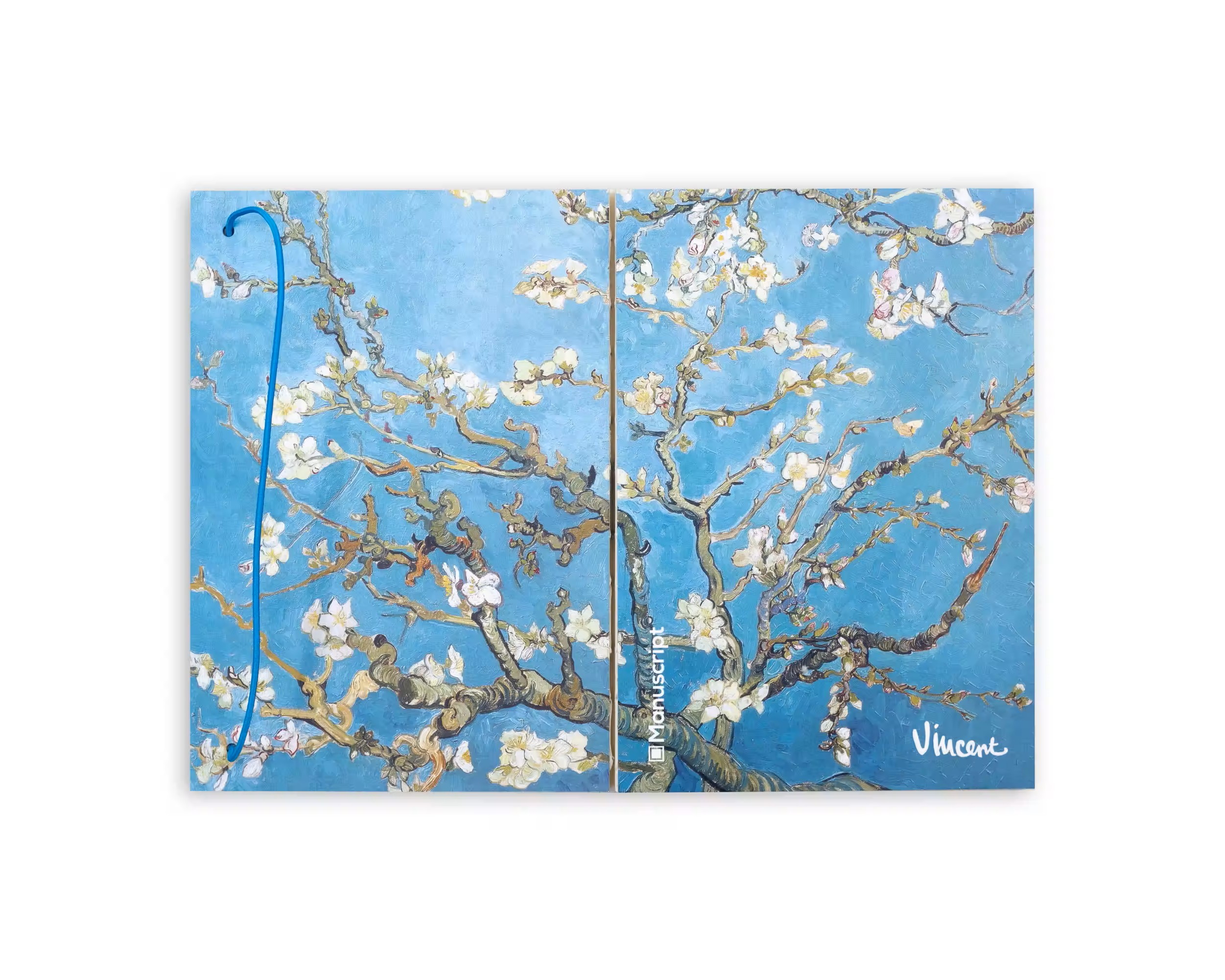 Скетчбук А5 Van Gogh 1890 Plus, 150 г/м², 160 арк. на гумці, кремовий, Manuscript 4