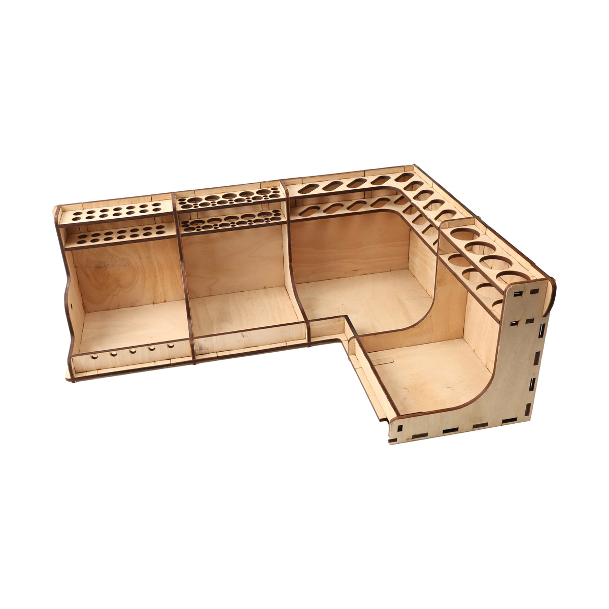 Заготівка дерев’яна Органайзер кутовий під фарби, 702561