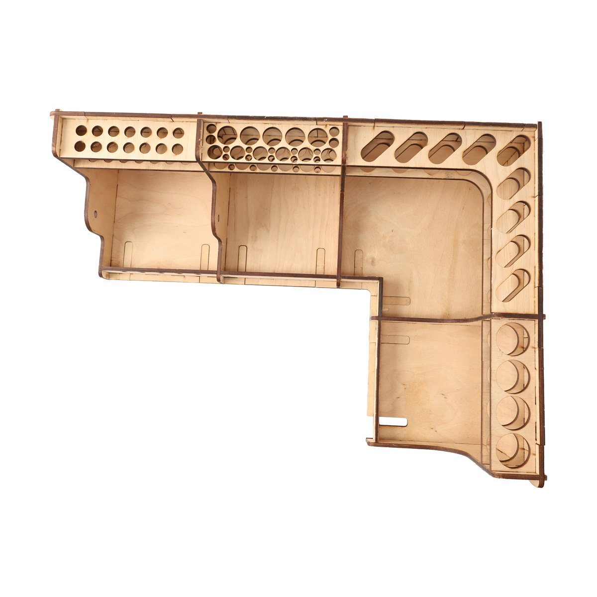 Заготівка дерев’яна Органайзер кутовий під фарби, 702561 2