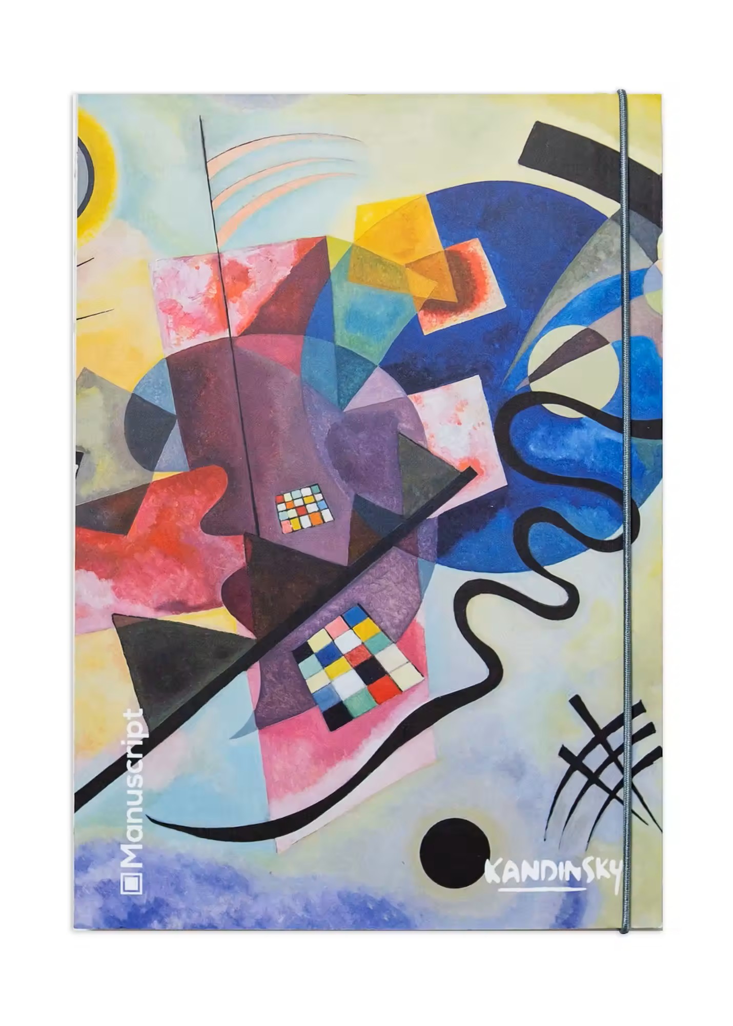 Скетчбук А5 Kandinsky 1925 Plus, 150 г/м², 160 арк. на гумці, кремовий, Manuscript