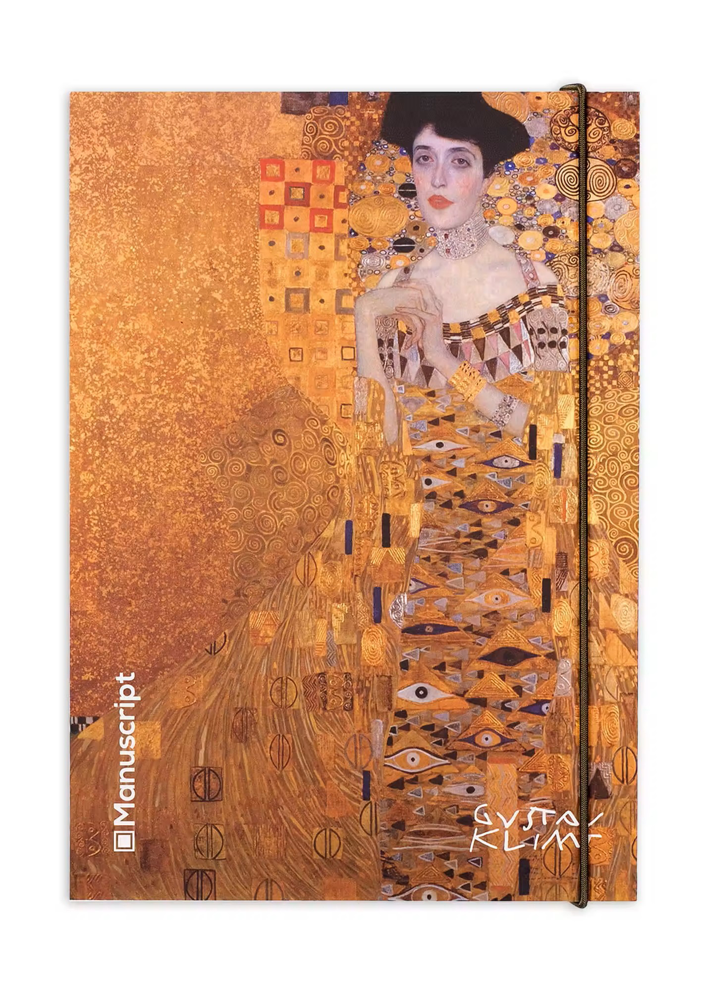Скетчбук А5 Klimt 1907-1908 Plus, 150 г/м², 160 арк. на гумці, кремовий, Manuscript