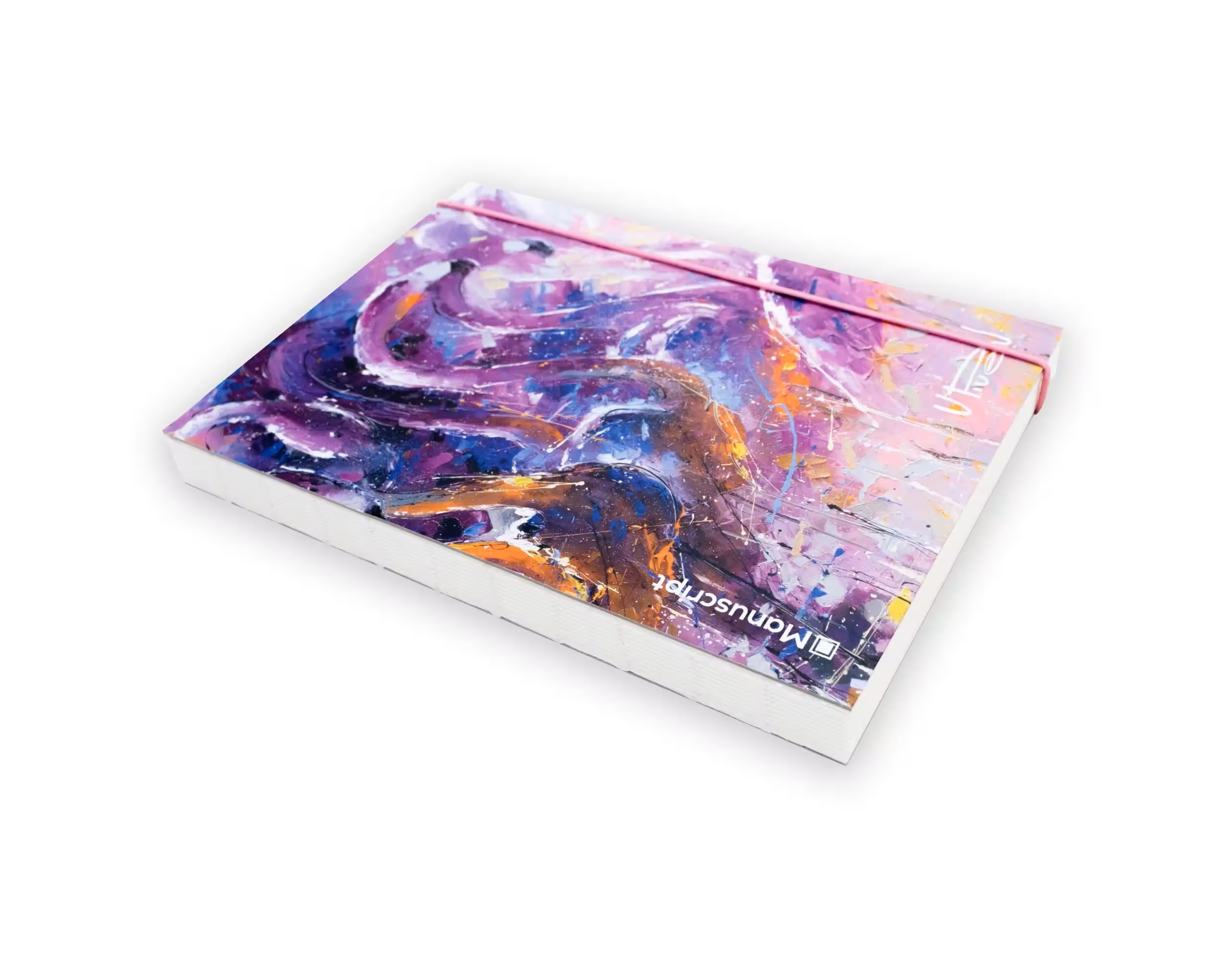 Скетчбук А5 Piven 2015 Plus, 150 г/м², 160 арк. на гумці, кремовий, Manuscript 4