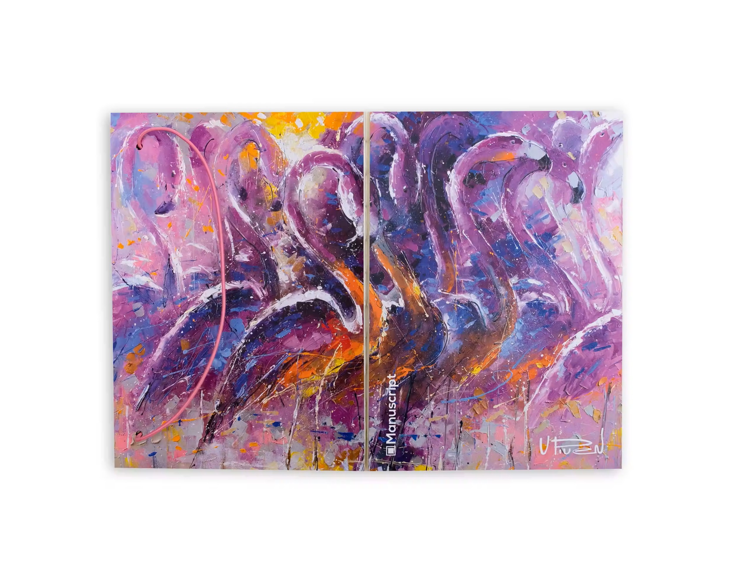 Скетчбук А5 Piven 2015 Plus, 150 г/м², 160 арк. на гумці, кремовий, Manuscript 3