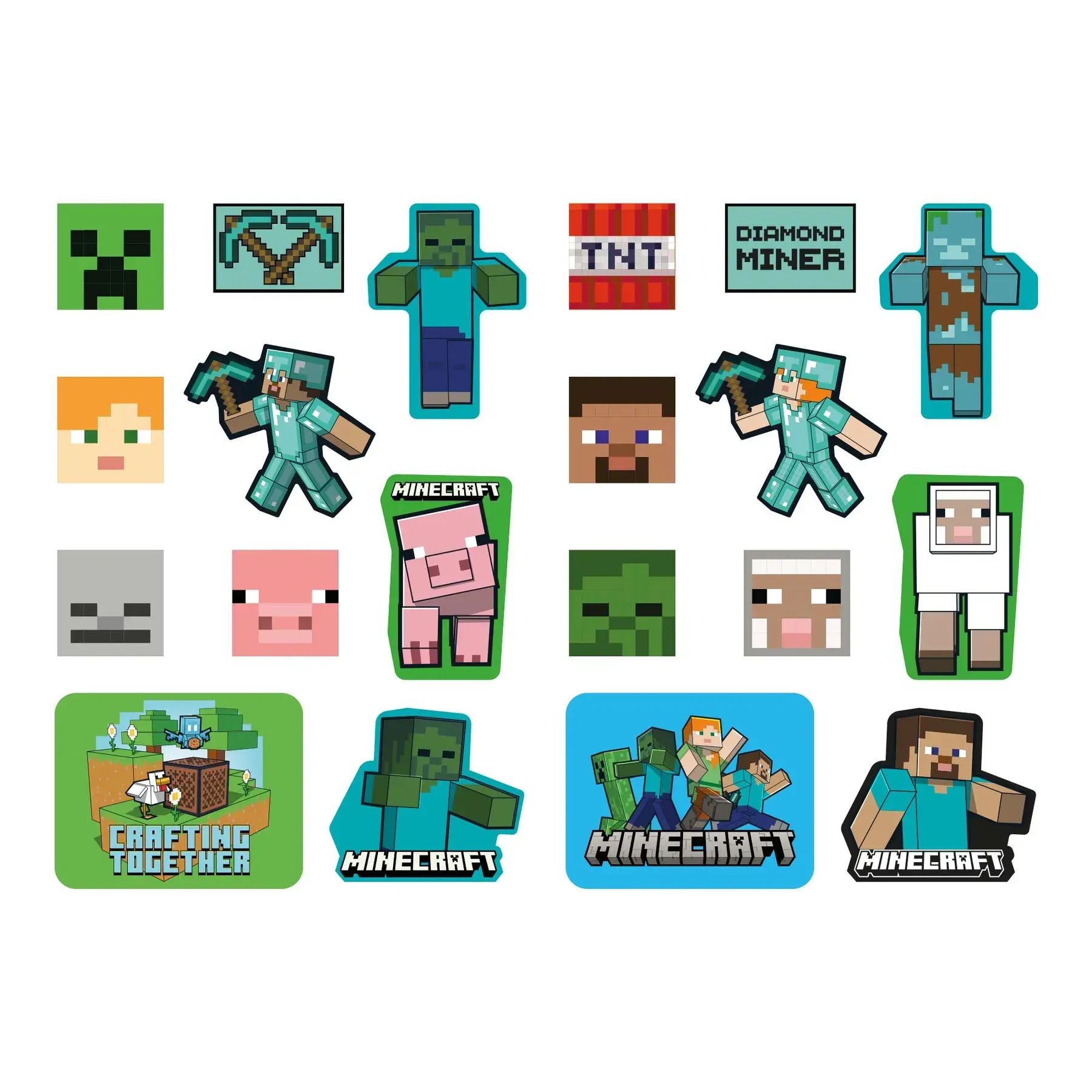 Набір наліпок 2D Yes "Minecraft", 708529 1