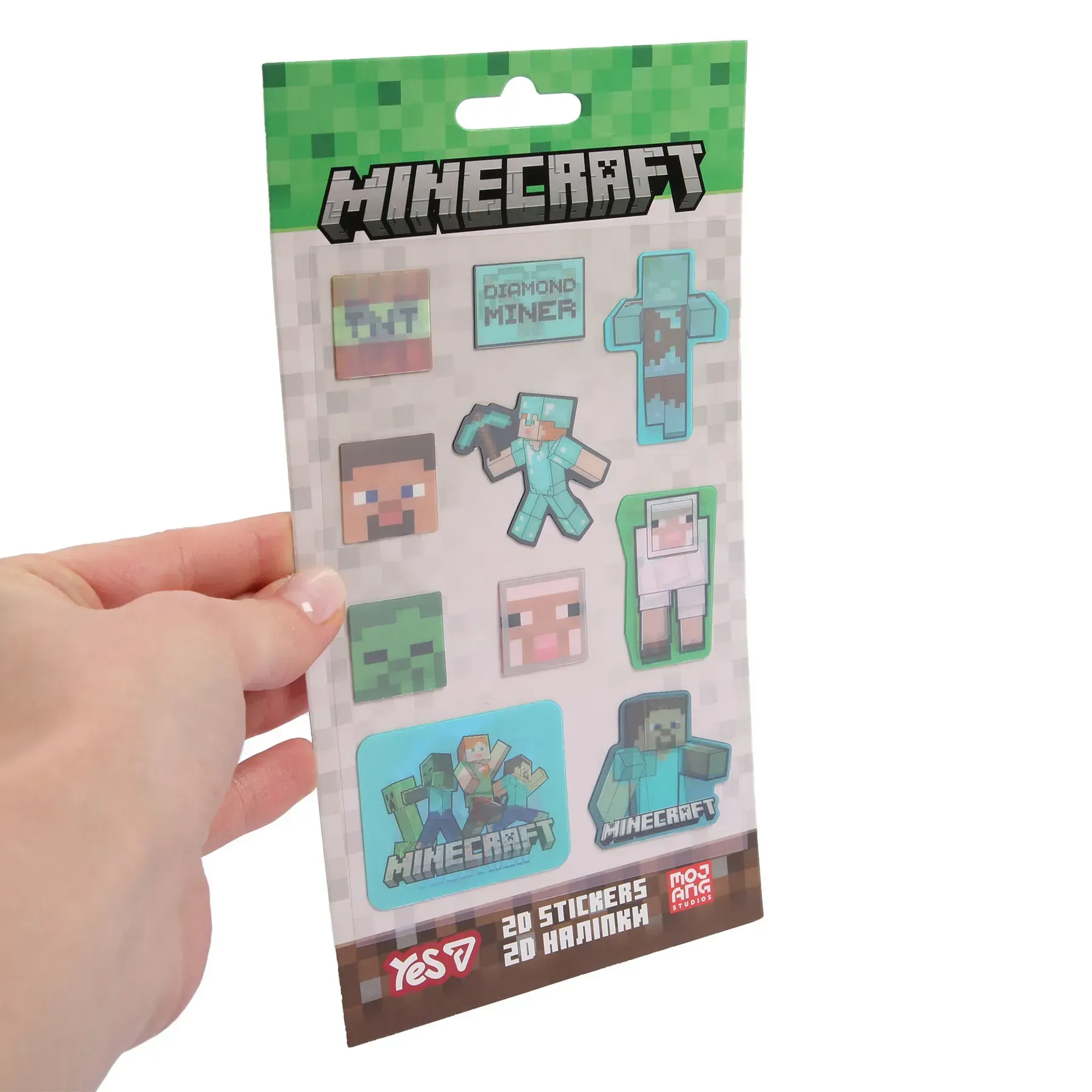 Набір наліпок 2D Yes "Minecraft", 708529 3