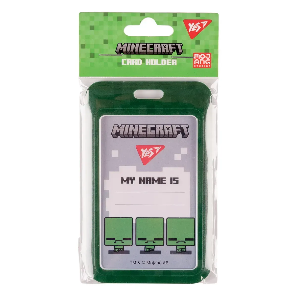 Бейдж YES без стрічки, вертикальний "Minecraft" слайдер, 940322 2