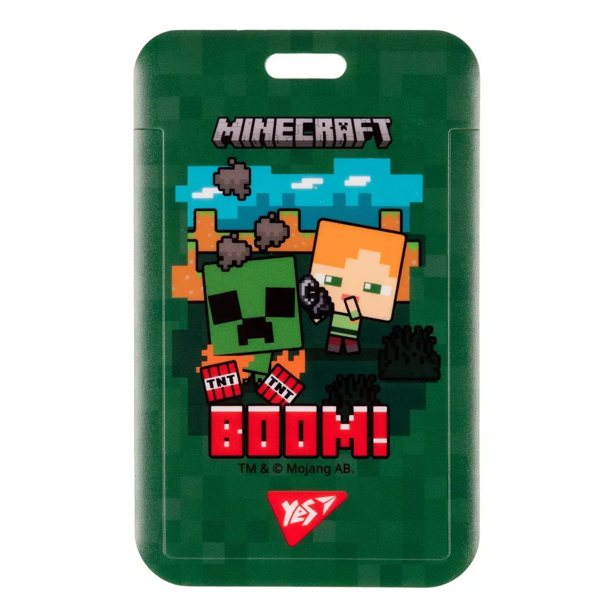Бейдж YES без стрічки, вертикальний "Minecraft" слайдер, 940322 1