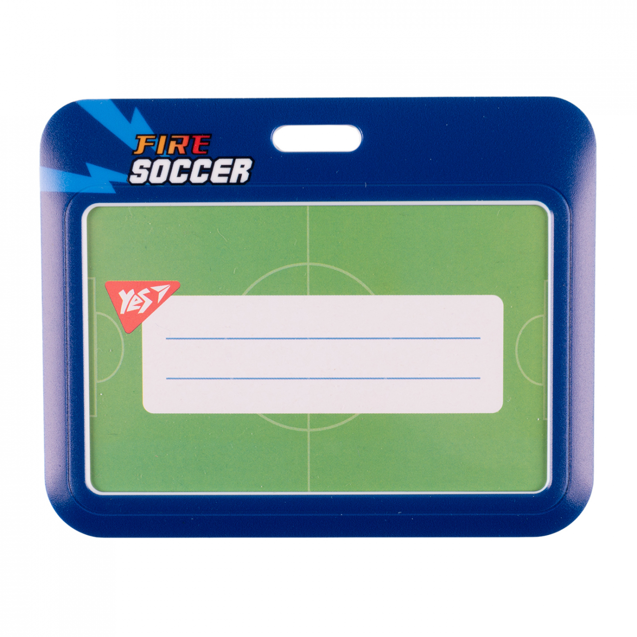 Бейдж YES без стрічки, горизонтальний "Football" слайдер, 940324