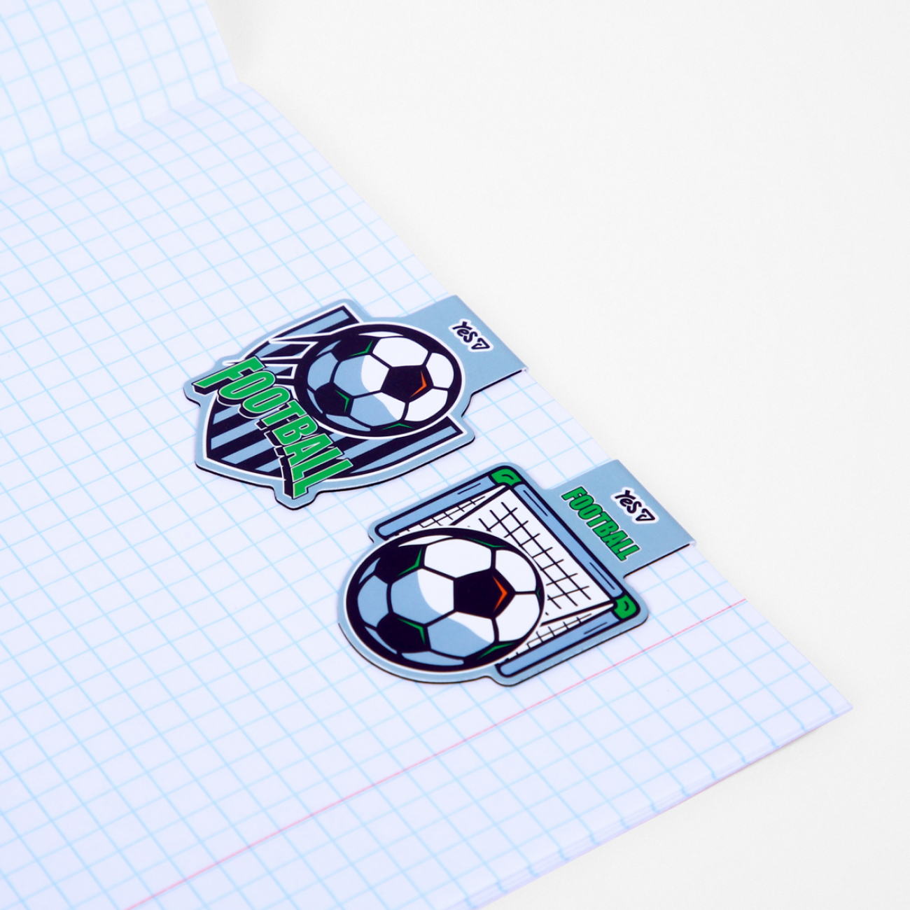 Закладки магнітні Yes "Football" 2шт, 708798 2