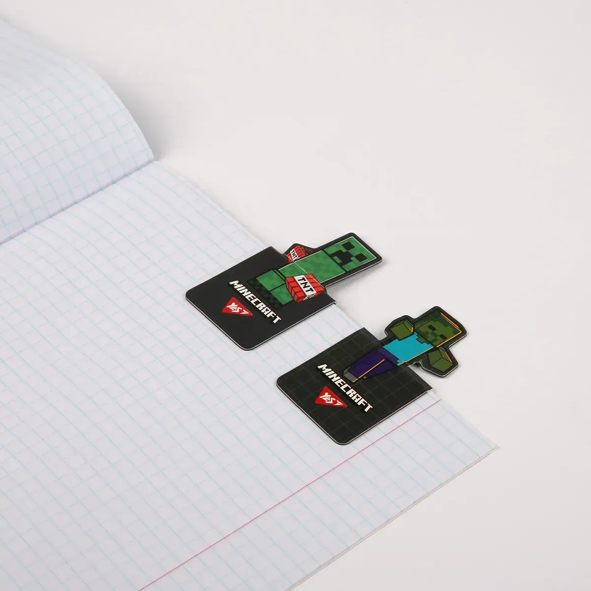 Закладки магнітні YES "Minecraft" висікання, 2 шт., 708397 2