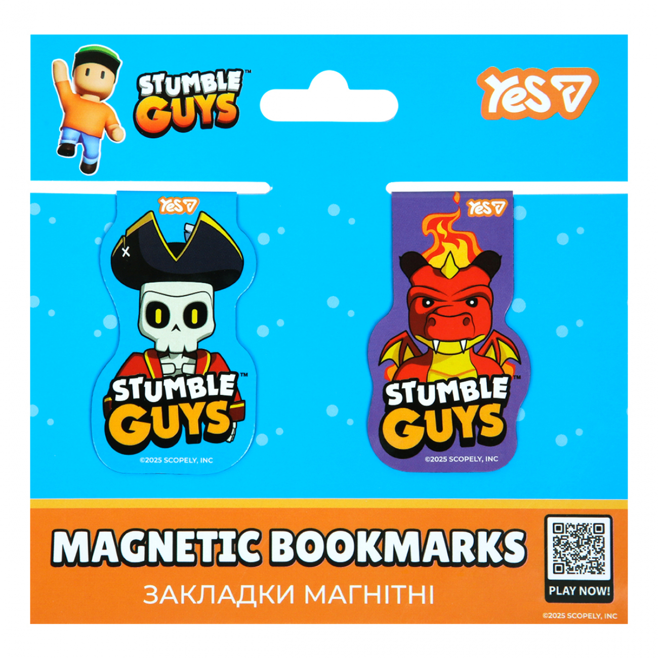 Закладки магнітні Yes "Stumble Guys" 2 шт., 708746