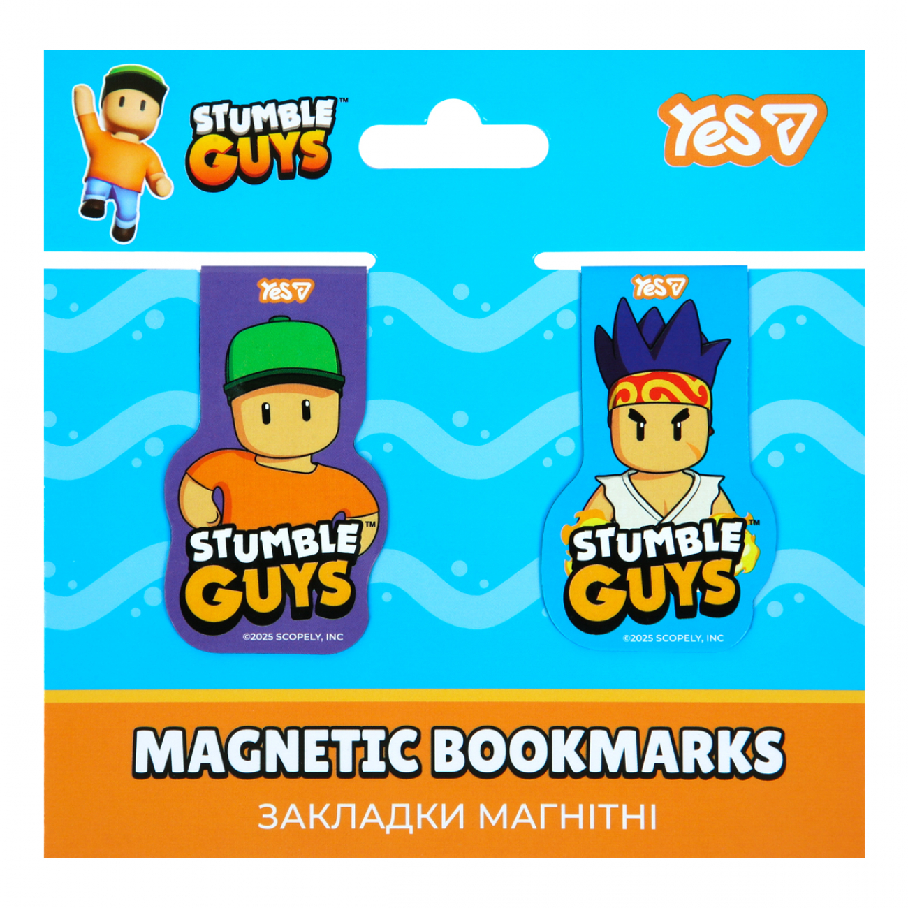Закладки магнітні Yes "Stumble Guys" 2 шт., 708746 1