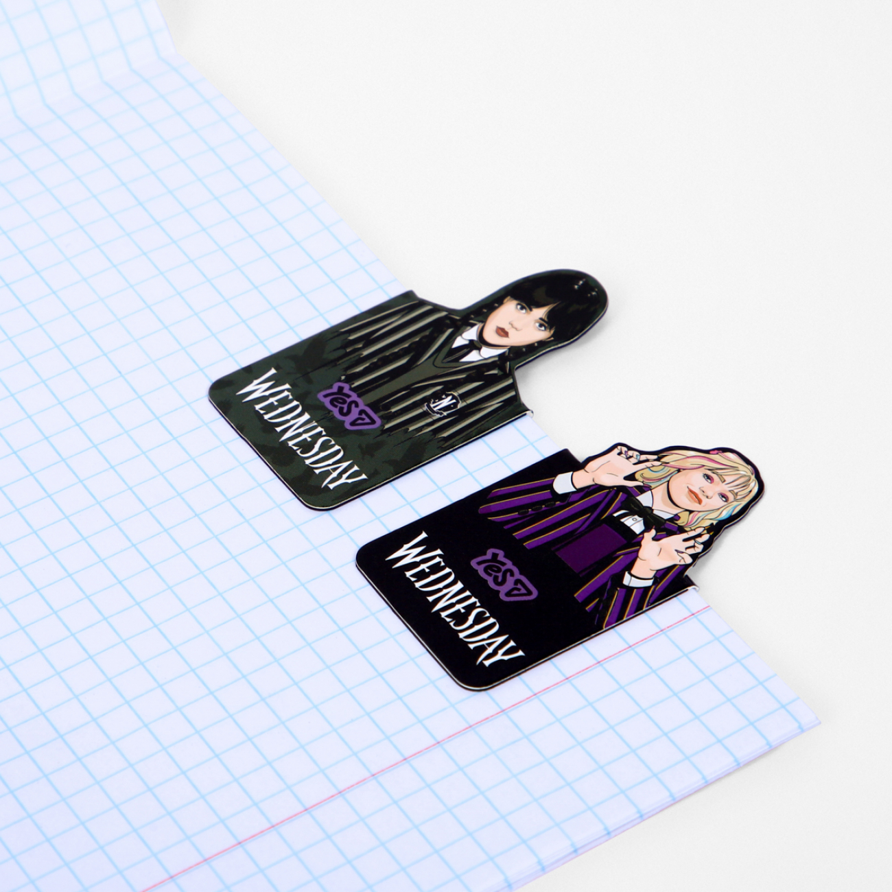 Закладки магнітні Yes "Wednesday" висікання, 2 шт., 708818 2
