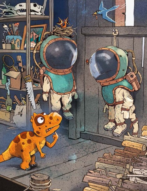 Книга "Друзяки-динозаврики: Гігантський кальмар. Мелє Л." (у) (2902) 1