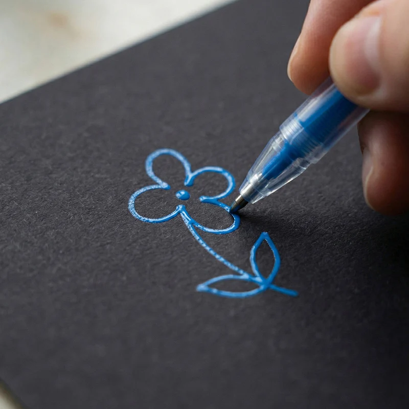 Ручки акрилові, набір 12шт Kite Creative, K-1295 4