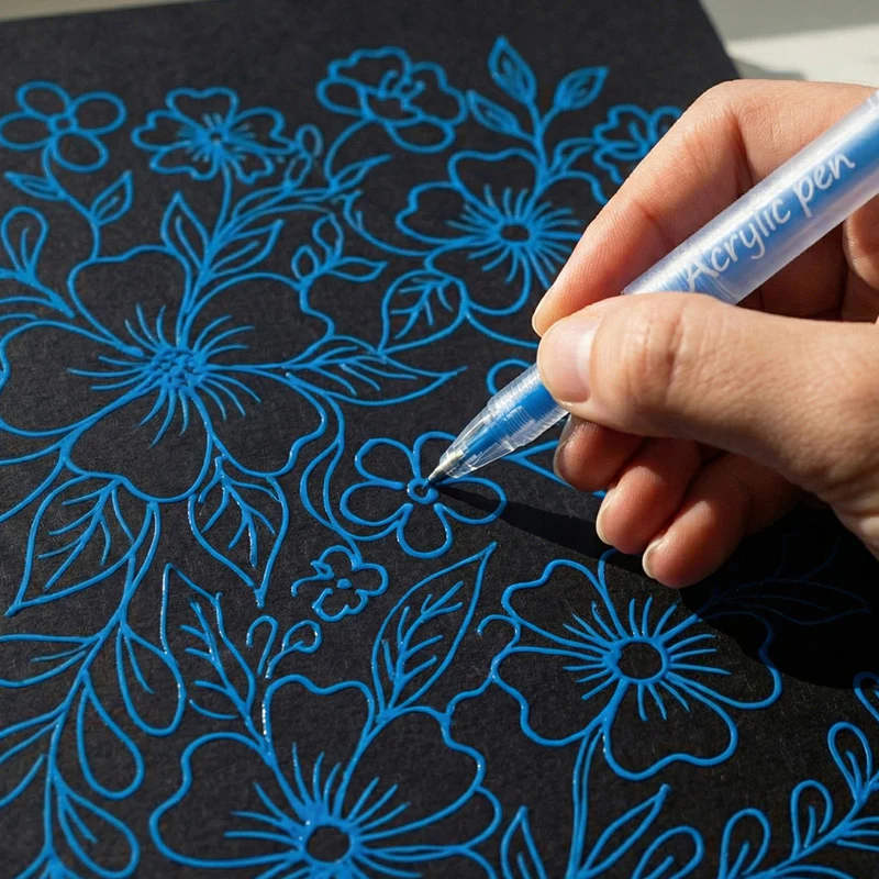 Ручки акрилові, набір 24шт Kite Creative, K-1296 4