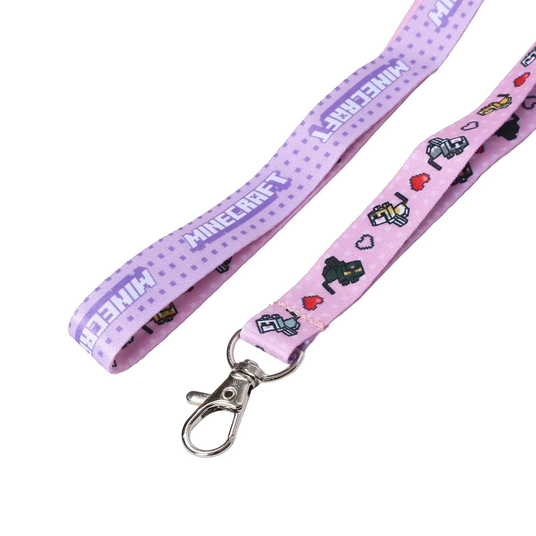 Стрічка для бейджа із карабіном "Minecraft. Spring", 940402 YES 1