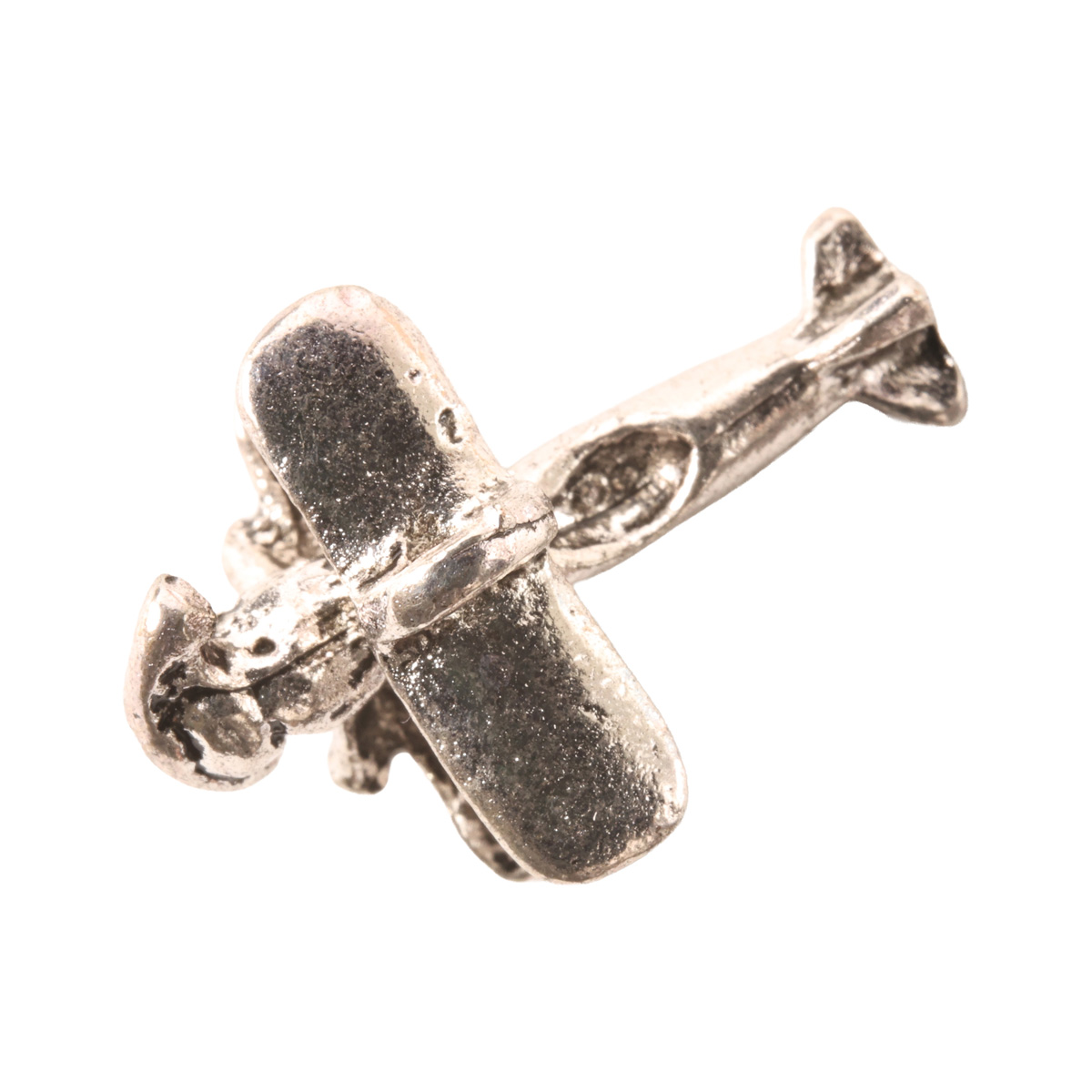 Набор металлических подвесок самолет 10*20 мм, 10 шт