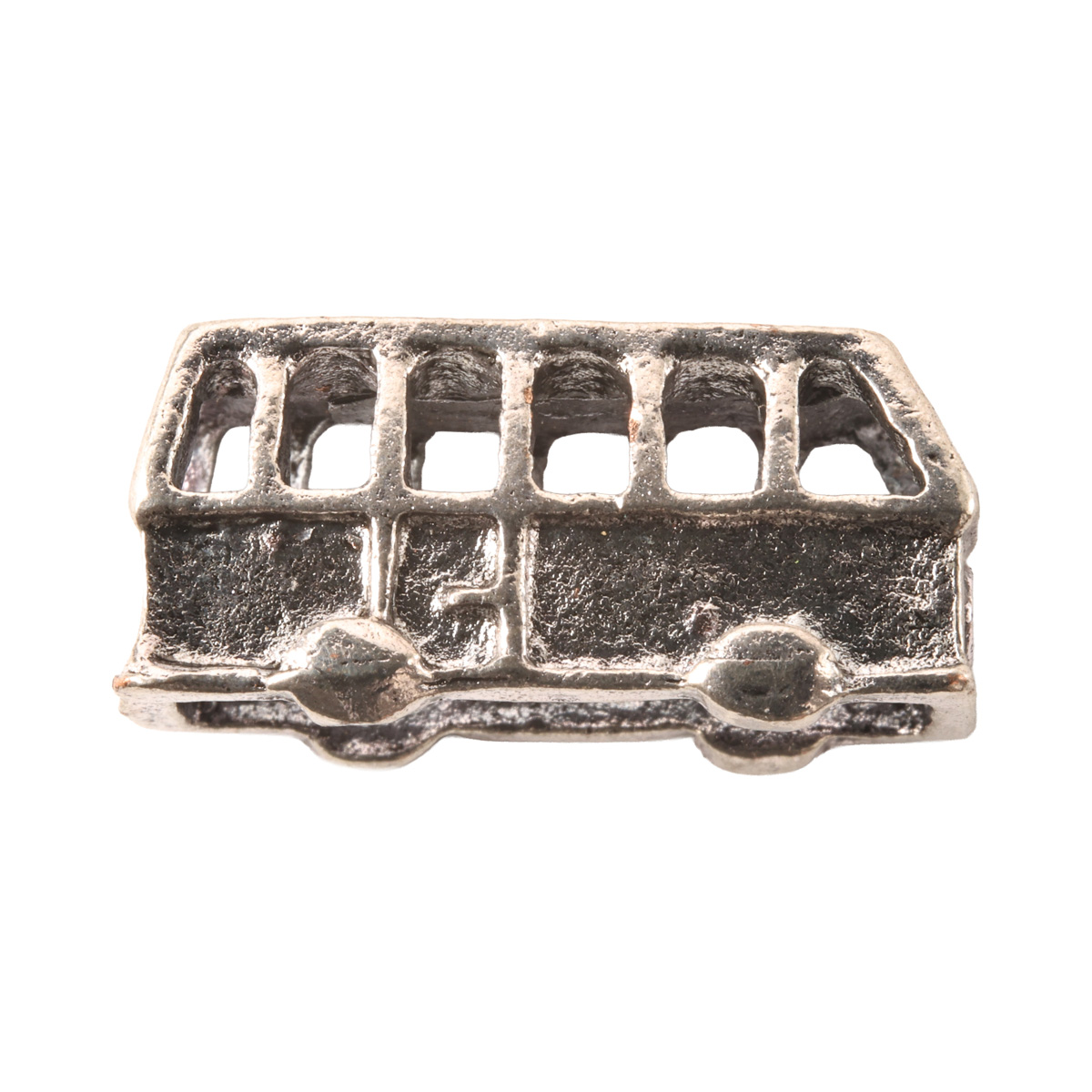 Набір металевих підвісок Автобус 17*11 мм, 10 шт