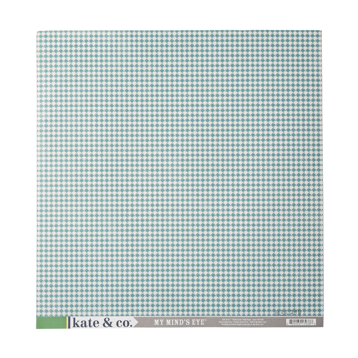 Папір 30*30 My Mind’s Eye Plaid KC1038