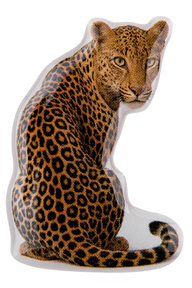 3D стікер "Леопард"
